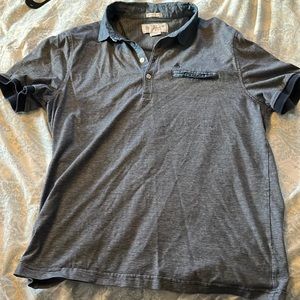 Men’s large slim fit penguin polo